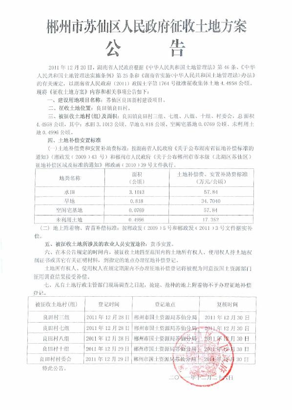 苏仙区良田政府新闻发布，最新动态与公告